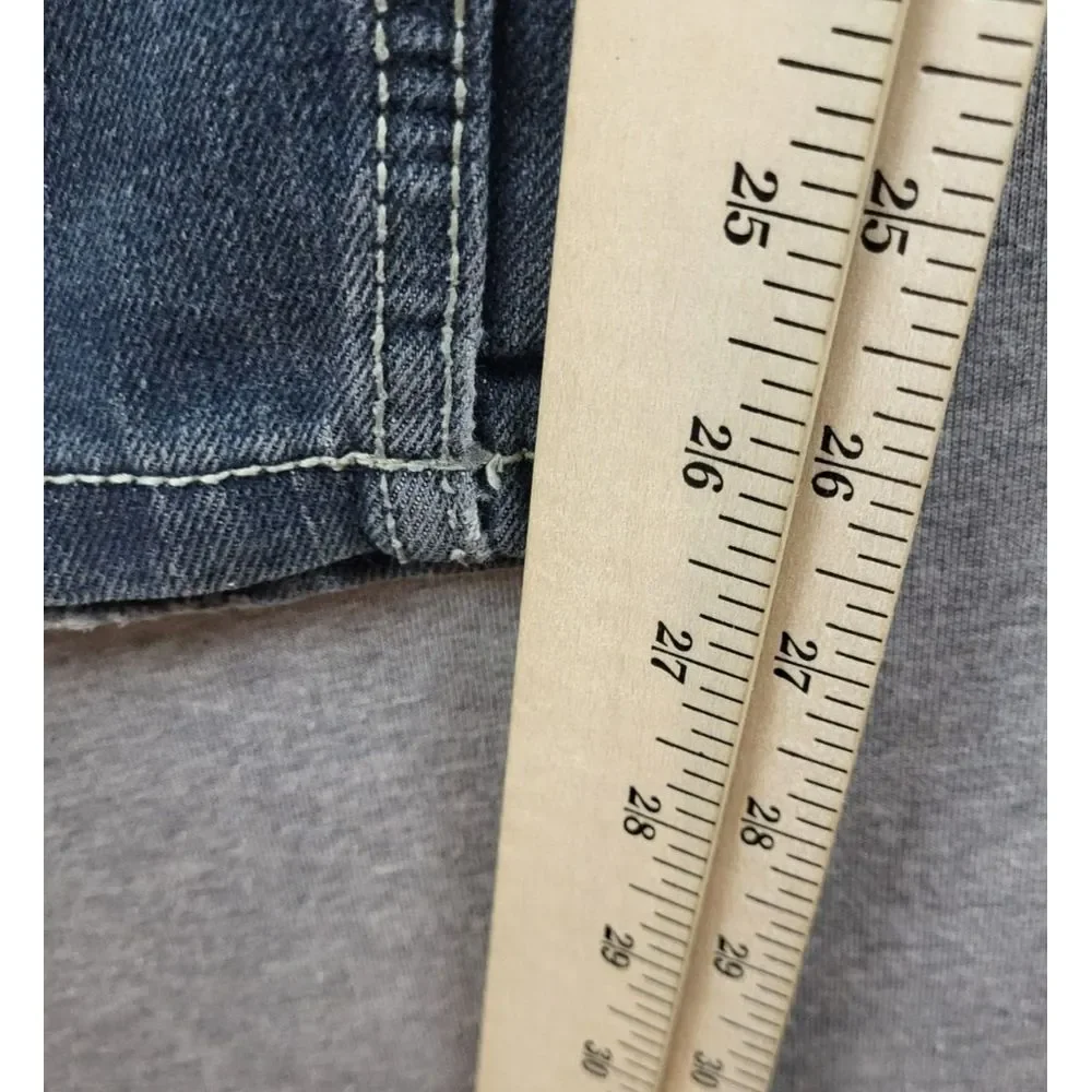 Vintage Y2K Phat Farm Boys Baggy Straight Jeans Sz 12 (26x26) Blue Faded Hip Hop